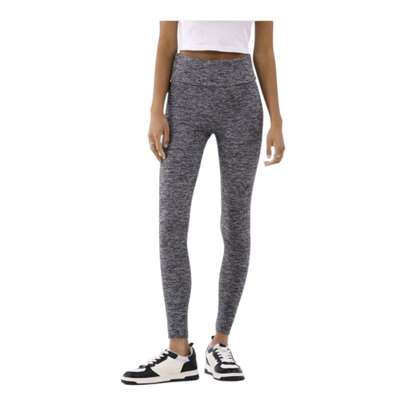 No Boundaries Pants - NB Grey Space Dye Sueded Leggings Size Small/Medium